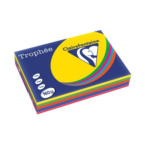 Trophee+Card+A4+160gm+Intensive+Assorted+%28250+Pack%29+1713C