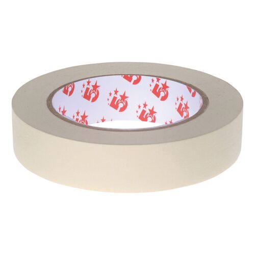 5+Star+Masking+Tape+Crepe+Paper+25mmx50m+%28Pack+of+6%29+330348