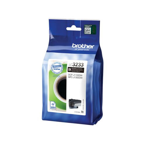 Brother+LC3233BK+Inkjet+Cartridge+High+Yield+Black+LC3233BK