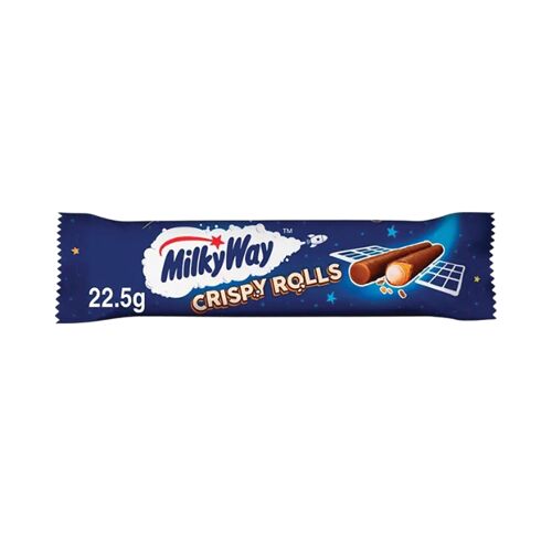 Mars+Milky+Way+Milk+Chocolate+Crispy+Rolls+22.5g+%28Pack+of+24%29+100540