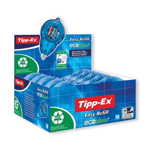 Tipp-Ex+Easy+Refill+Ecolutions+Correction+Roller+%28Pack+of+10%29+8794243