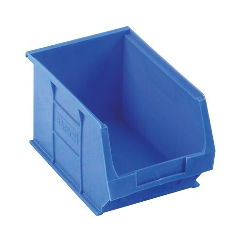 Barton+TC3+Small+Parts+Container+Semi-Open+Front+4.6L+Blue+150x240x125mm+%28Pack+of+10%29+010031