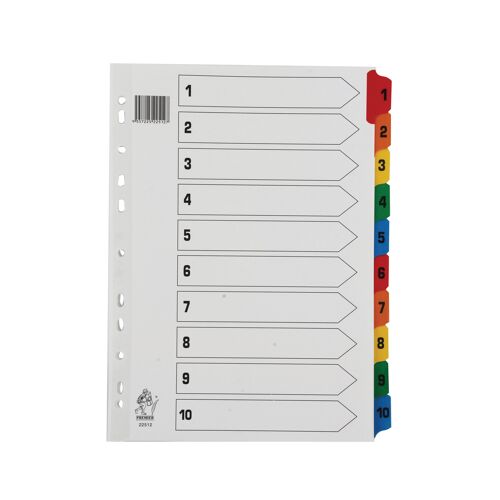 Assorted+A4+1-10+Mylar+Index+WX01519
