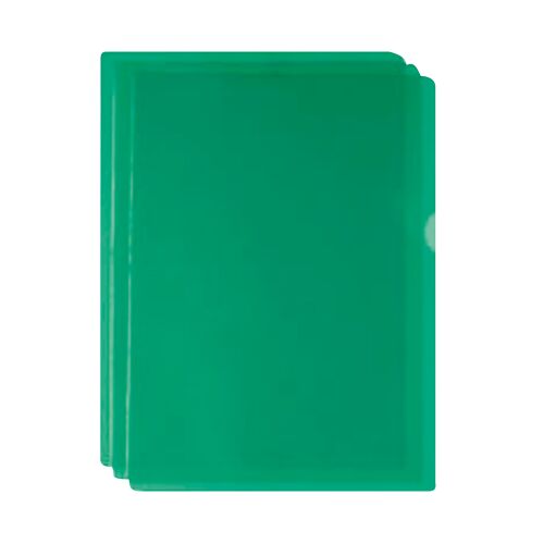 Green+Cut+Flush+Folders+%28Pack+of+100%29+WX01488