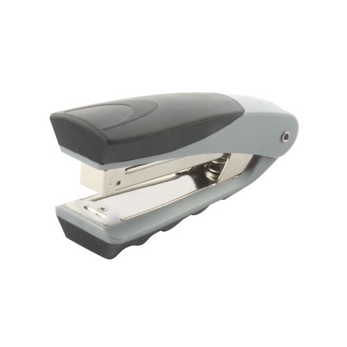 Rexel+Centor+Half+Strip+Stapler+Silver%2FBlack+2100595