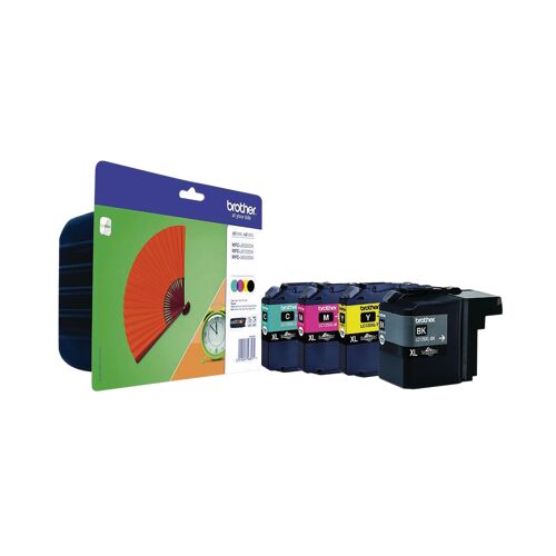 Brother+LC129XL+Inkjet+Cartridge+HY+CMYK+Multipack+LC129XLVALBP