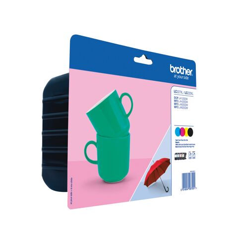 Brother+LC227XL+Inkjet+Cartridge+HY+CMYK+Multipack+LC227XLVALBP