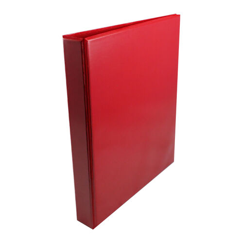5+Star+4D-Ring+Presentation+Ring+Binder+A4+Polypropylene+25mm+Red+%28Pack+of+10%29+933023