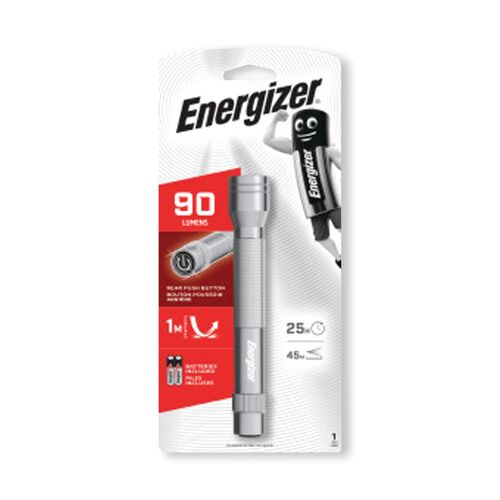 Energizer+Metal+Pocket+Size+LED+Torch+25+Hour+Run+Time+2AA+Silver+634041