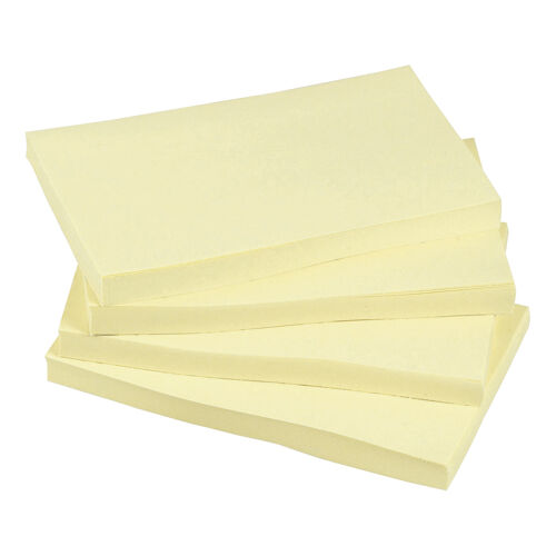 5+Star+Re-Move+Notes+Repositionable+76x127mm+Yellow+%28Pack+of+12%29+296646