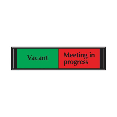 Sliding+Sign+Vacant%2FMeeting+In+Progress+Self+Adhesive+225x52mm