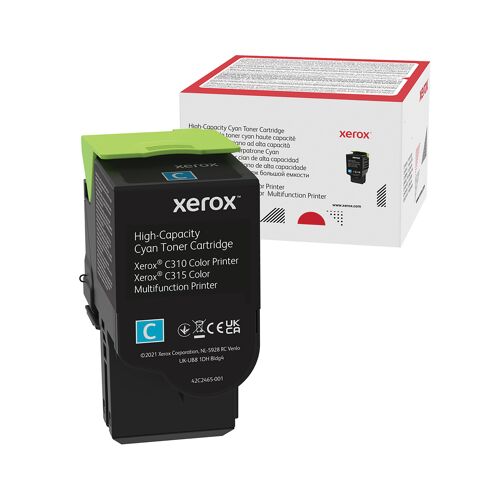 Xerox+C310%2FC315+Toner+Cartridge+High+Yield+Cyan+006R04365