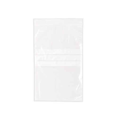 Write-On+Minigrip+Re-sealable+Bag+152x229mm+Clear+%28Pack+of+1000%29+53028
