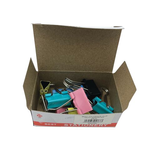 Foldback+Clip+19mm+Assorted+%2810+Pack%29+22491