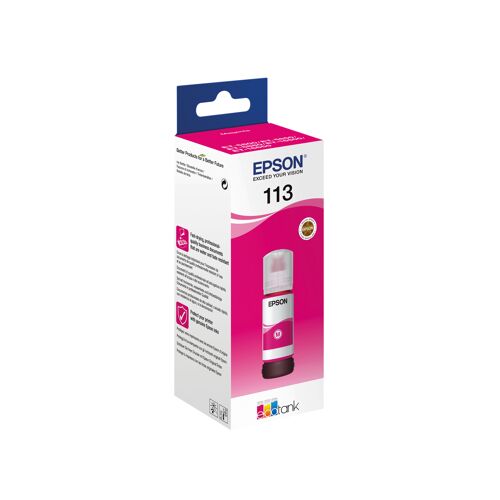 Epson+113+EcoTank+Ink+Bottle+Magenta+C13T06B340