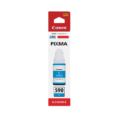 Canon+GI-590C+Ink+Bottle+Cyan+1604C001