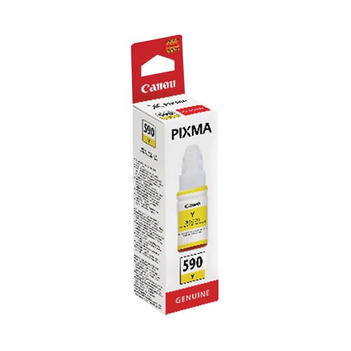 Canon+GI-590Y+Ink+Bottle+Yellow+1606C001