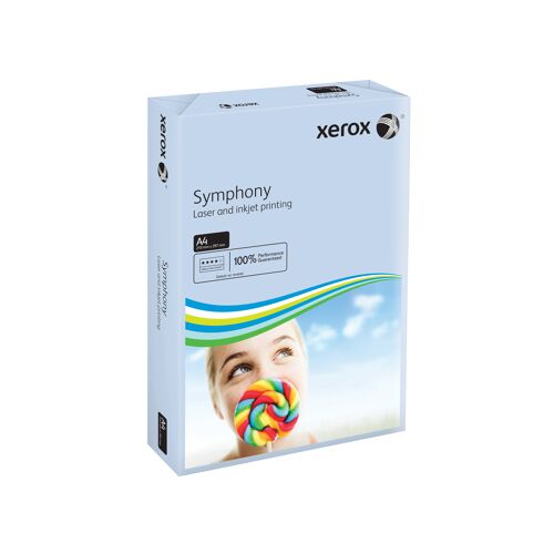 Xerox+Symphony+Pastel+Blue+A4+Card+160gsm+%28Pack+of+250%29+003R93222
