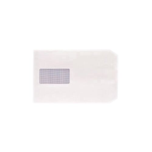Q-Connect+C5+Envelopes+Window+Pocket+Peel+and+Seal+100gsm+White+%28Pack+of+500%29+KF03290