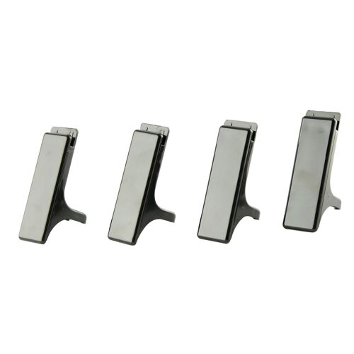 Q-Connect+Executive+Letter+Tray+Risers+Black+%28Pack+of+4%29+CP009KFBLK