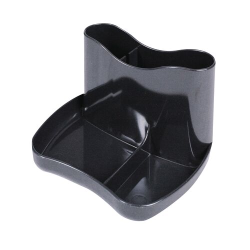 Q-Connect+Executive+Desk+Tidy+Black+KF21704