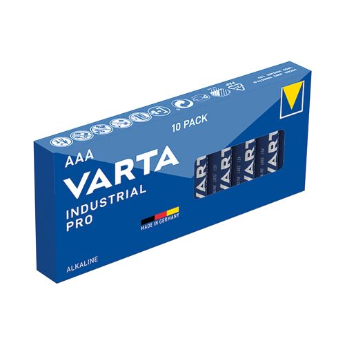 Varta+Industrial+Pro+AAA+Battery+%28Pack+of+10%29+4003211111