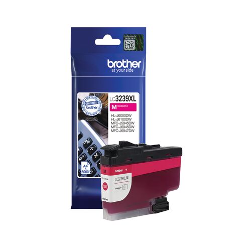 Brother+LC3239XLM+Inkjet+Cartridge+High+Yield+Magenta+LC3239XLM