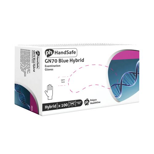 Shield+Vinyl%2FNitrile+Mix+Powder+Free+Gloves+Medium+%28100+Pack%29+GN70